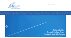 Desktop Screenshot of foresightcanada.com